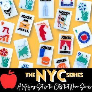 NYC Series Mahjong Set - Multicolor